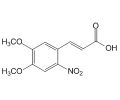 4,5-Dimethoxy-2-nitrocinnamic acid