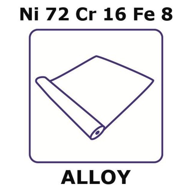 Inconel<sup>®</sup> alloy 600-heat resisting alloy, Ni72Cr16Fe8