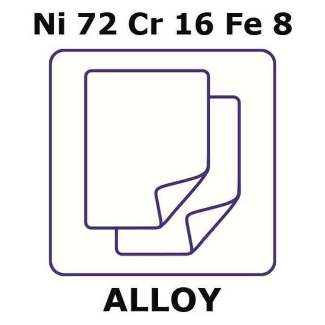 Inconel<sup>®</sup> alloy 600-heat resisting alloy, Ni72Cr16Fe8