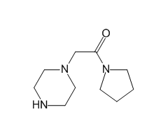 1-[(Pyrrolidine-1-carbonyl)methyl]piperazine