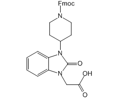 Fmoc-4-(3-carboxymethyl-2-keto-one-1-benzimidazolyl)piperidine