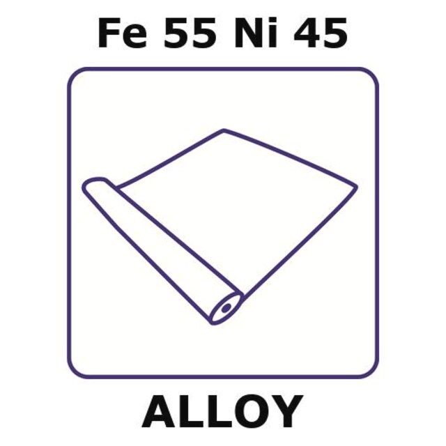 Iron-Nickel alloy, Fe55Ni45