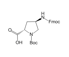 Fmoc-(2S,4R)-4-amino-1-Boc-pyrrolidine-2-carboxylic acid