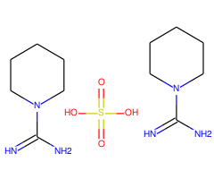 Piperidine-1-carboxamidine hemisulfate