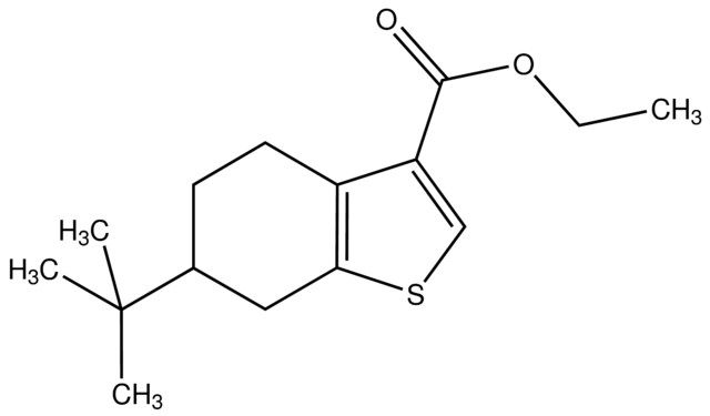 Ethyl 6-<i>tert</i>-butyl-4,5,6,7-tetrahydrobenzo[<i>b</i>]thiophene-3-carboxylate