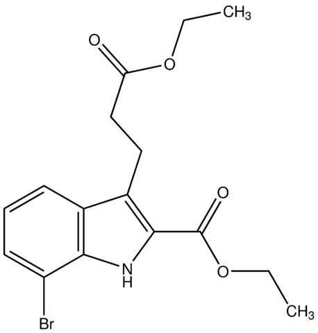 ethyl 7-bromo-3-(3-ethoxy-3-oxopropyl)-1H-indole-2-carboxylate