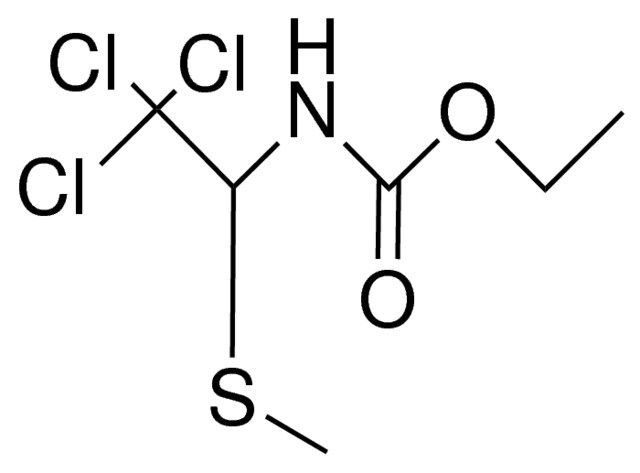 ETHYL N-(1-(METHYLTHIO)-2,2,2-TRICHLOROETHYL)CARBAMATE