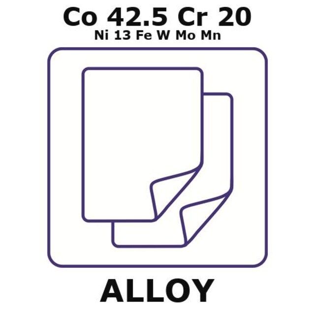 Havar<sup>®</sup>-high-strength non-magnetic alloy, Co42.5Cr20Ni13FeWMoMn