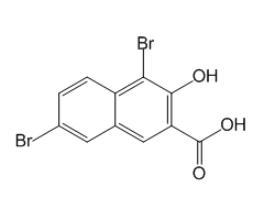 1,6-Dibromo-2-hydroxynaphthalene-3-carboxylic acid