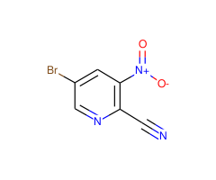 5-Bromo-2-cyano-3-nitropyridine