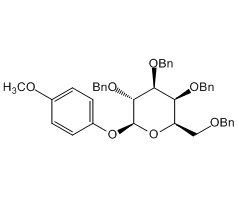 4-Methoxyphenyl 2,3,4,6-tetra-O-benzyl--D-galactopyranoside