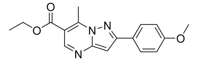 Ethyl 2-(4-methoxyphenyl)-7-methylpyrazolo[1,5-a]pyrimidine-6-carboxylate