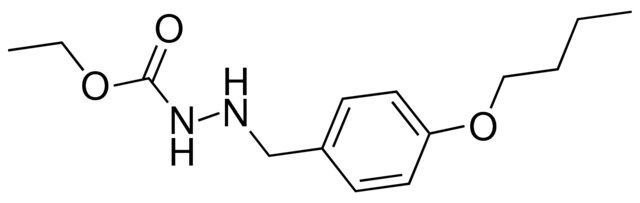 ethyl 2-(4-butoxybenzyl)hydrazinecarboxylate