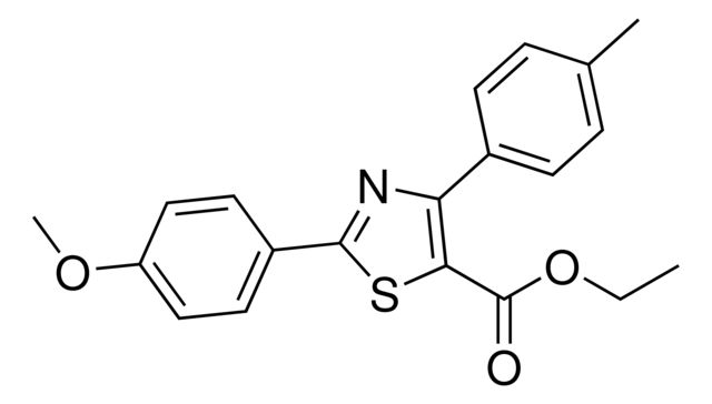 Ethyl 2-(4-methoxyphenyl)-4-p-tolylthiazole-5-carboxylate