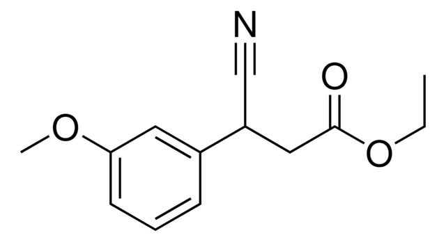 Ethyl 3-cyano-3-(3-methoxyphenyl)propanoate