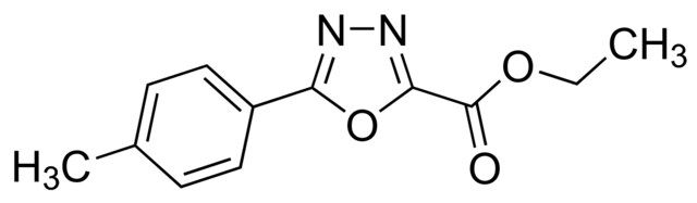 Ethyl 5-<i>p</i>-tolyl-1,3,4-oxadiazole-2-carboxylate