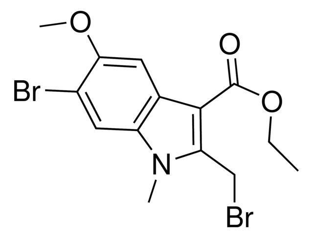 Ethyl 6-bromo-2-(bromomethyl)-5-methoxy-1-methyl-1H-indole-3-carboxylate