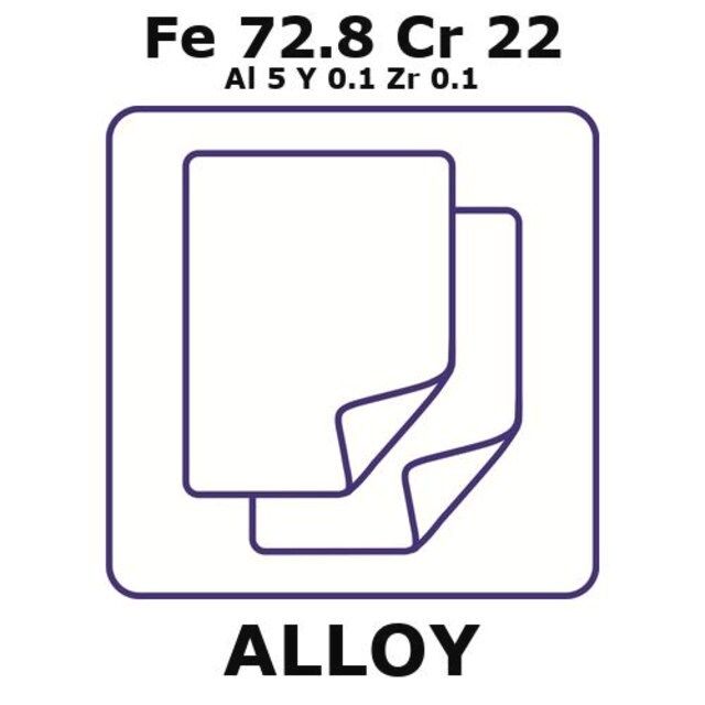 Fecralloy<sup>®</sup>-iron/chromium