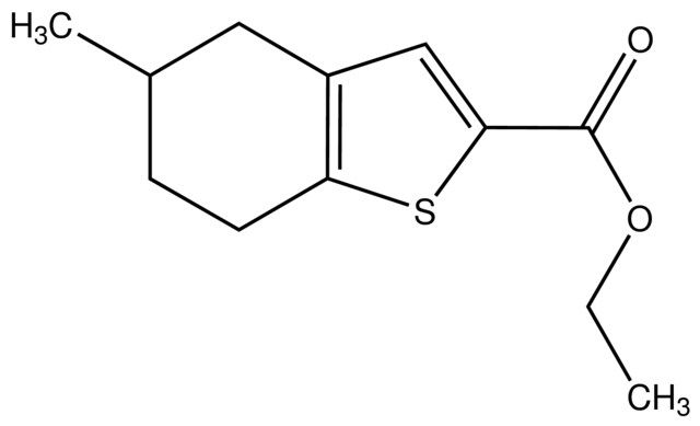 Ethyl 5-methyl-4,5,6,7-tetrahydrobenzo[<i>b</i>]thiophene-2-carboxylate