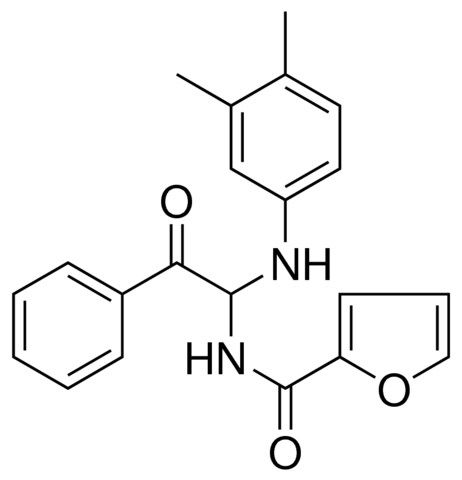 FURAN-2-CARBOXYLIC ACID (1-(3,4-DIMETHYL-PHENYLAMINO)-2-OXO-2-PH-ETHYL)-AMIDE