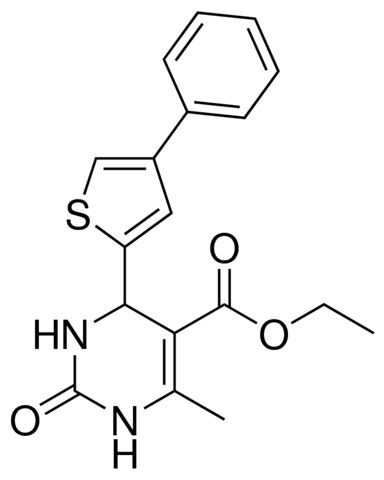 ETHYL 6-METHYL-2-OXO-4-(4-PHENYL-2-THIENYL)-1,2,3,4-TETRAHYDRO-5-PYRIMIDINECARBOXYLATE