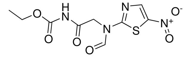 Ethyl [formyl(5-nitro-1,3-thiazol-2-yl)amino]acetylcarbamate