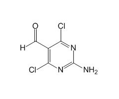 2-Amino-4,6-dichloropyrimidine-5-carboxaldehyde