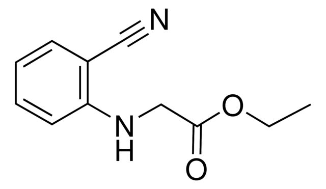 Ethyl (2-cyanoanilino)acetate