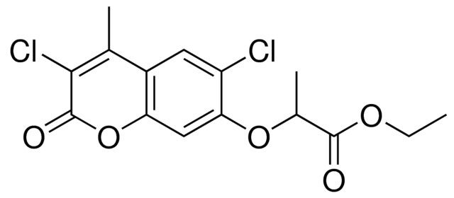 ETHYL 2-((3,6-DICHLORO-4-METHYL-2-OXO-2H-CHROMEN-7-YL)OXY)PROPANOATE