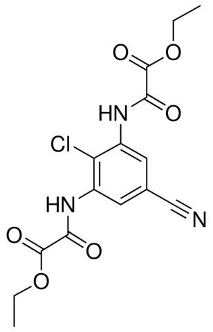 ethyl (2-chloro-5-cyano-3-{[ethoxy(oxo)acetyl]amino}anilino)(oxo)acetate