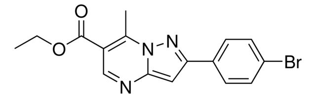 Ethyl 2-(4-bromophenyl)-7-methylpyrazolo[1,5-a]pyrimidine-6-carboxylate