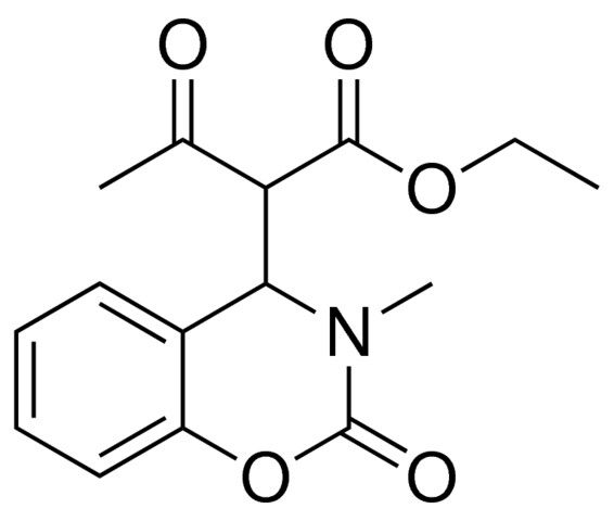 ethyl 2-(3-methyl-2-oxo-3,4-dihydro-2H-1,3-benzoxazin-4-yl)-3-oxobutanoate