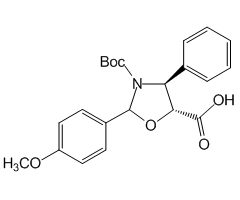 (4S,5R)-3-(tert-Butoxycarbonyl)-2-(4-methoxyphenyl)-4-phenyl-1,3-oxazolidine-5-carboxylic acid