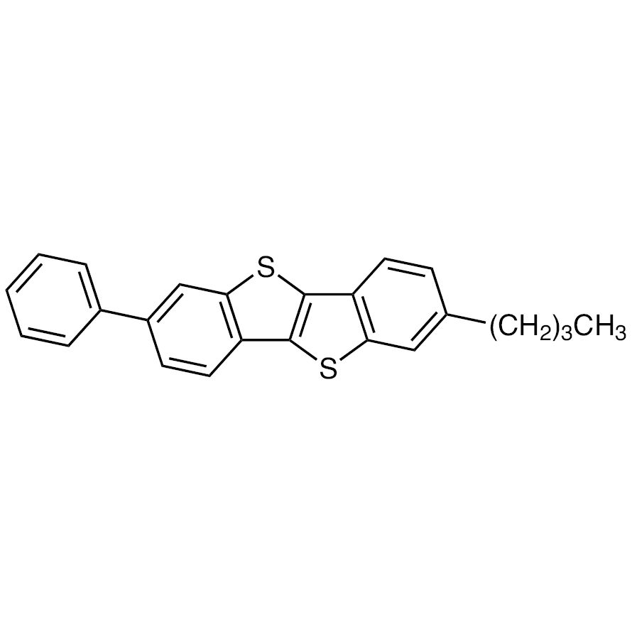 2-Butyl-7-phenyl[1]benzothieno[3,2-b][1]benzothiophene [for organic electronics]