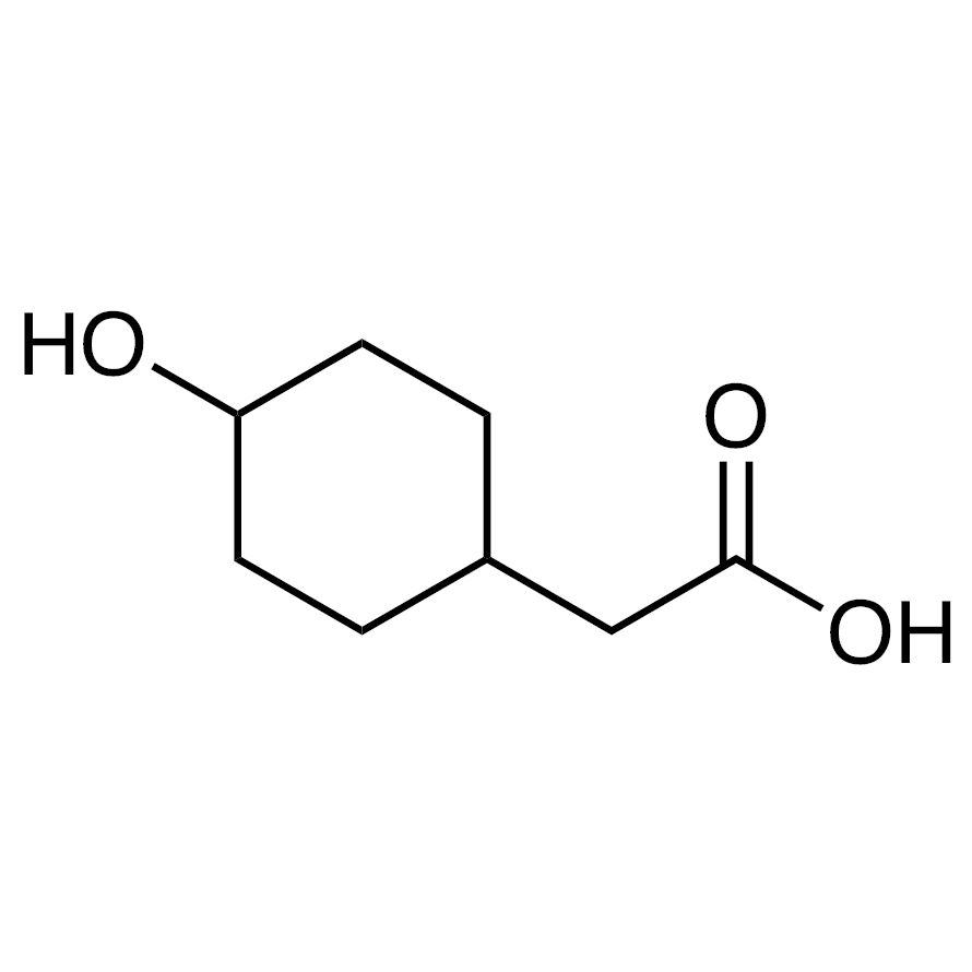 2-(4-Hydroxycyclohexyl)acetic Acid (cis- and trans- mixture)