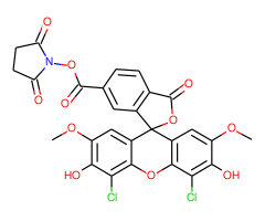 6-Carboxy-4',5'-dichloro-2',7'-dimethoxyfluorescein, succinimidyl ester