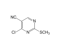 4-Chloro-2-(methylthio)pyrimidine-5-carbonitrile