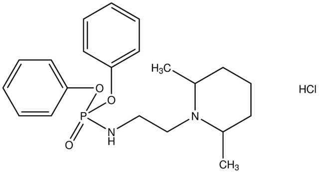 diphenyl 2-(2,6-dimethyl-1-piperidinyl)ethylamidophosphate hydrochloride