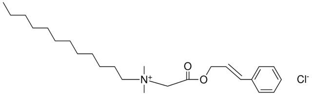 DODECYL-DIMETHYL-(3-PHENYL-ALLYLOXYCARBONYLMETHYL)-AMMONIUM, CHLORIDE