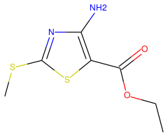 ethyl 4-amino-2-(methylthio)thiazole-5-carboxylate