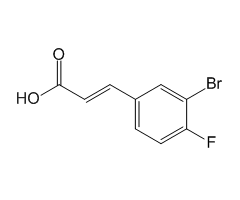 3-Bromo-4-fluorocinnamic acid