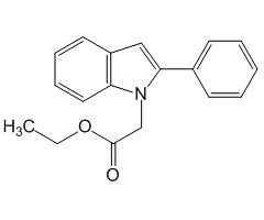 Ethyl 2-(2-phenyl-1H-indol-1-yl)acetate