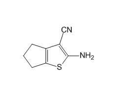 2-Amino-5,6-dihydro-4H-cyclopenta[b]thiophene-3-carbonitrile