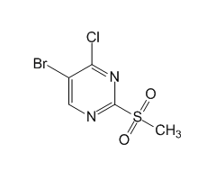 5-Bromo-4-chloro-2-(methylsulfonyl)pyrimidine