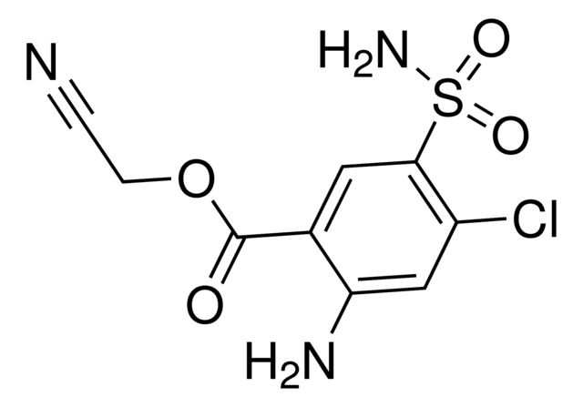 Cyanomethyl 2-amino-5-(aminosulfonyl)-4-chlorobenzoate