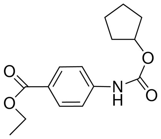 CYCLOPENTYL N-(4-(ETHOXYCARBONYL)PHENYL)CARBAMATE