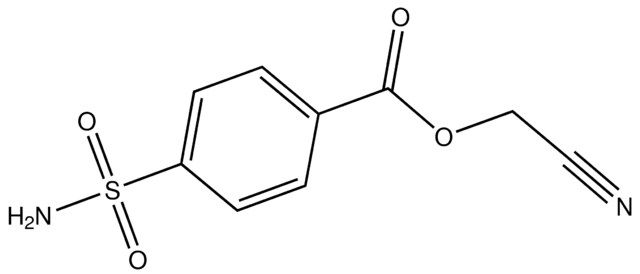 Cyanomethyl 4-(aminosulfonyl)benzoate