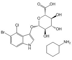 5-Bromo-4-chloro-3-indolyl--D-glucuronide cyclohexylammonium salt