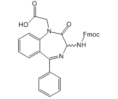 Fmoc-3-amino-N-1-carboxymethyl-2-oxo-5-phenyl-1,4-benzodiazepine