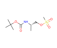 (S)-Methanesulfonic acid 2-Boc-amino-propyl ester